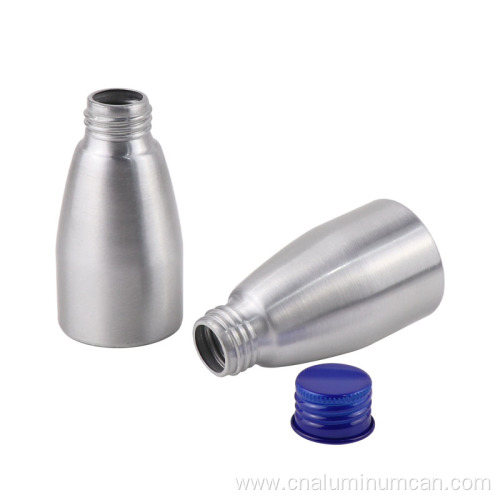 aluminum beverage beer bottle with screw cap